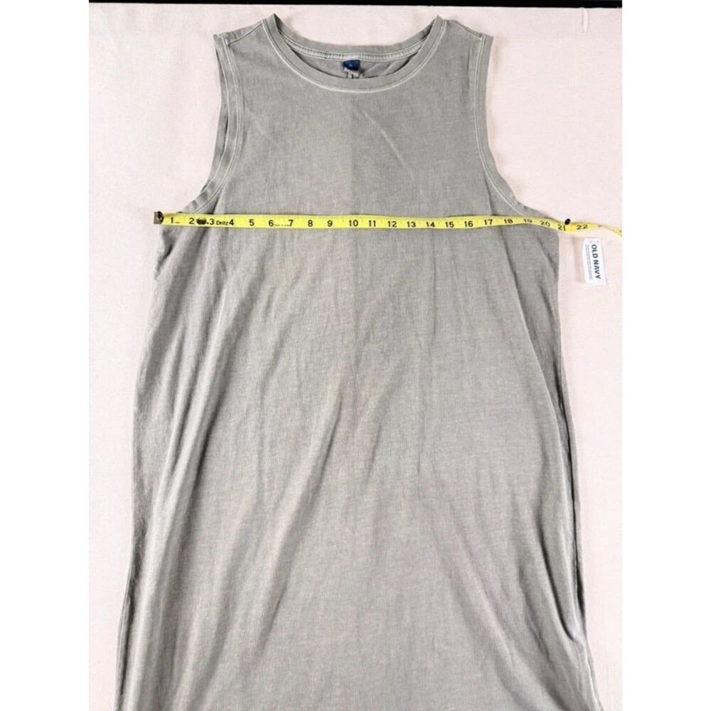 Old Navy NWT Sleeveless Maxi T-Shirt Dress Sage Green XL - Picture 7 of 10